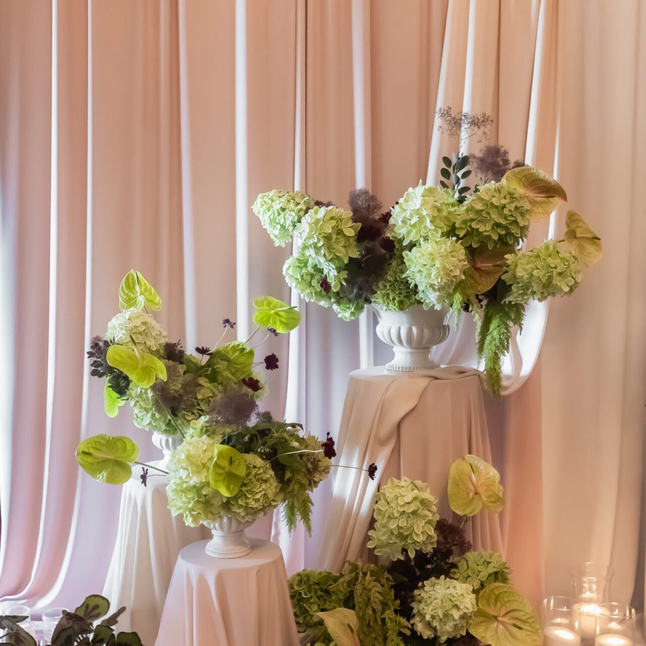 Luxury wedding flowers London